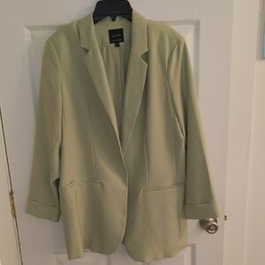 Love Tree Sage Green Blazer